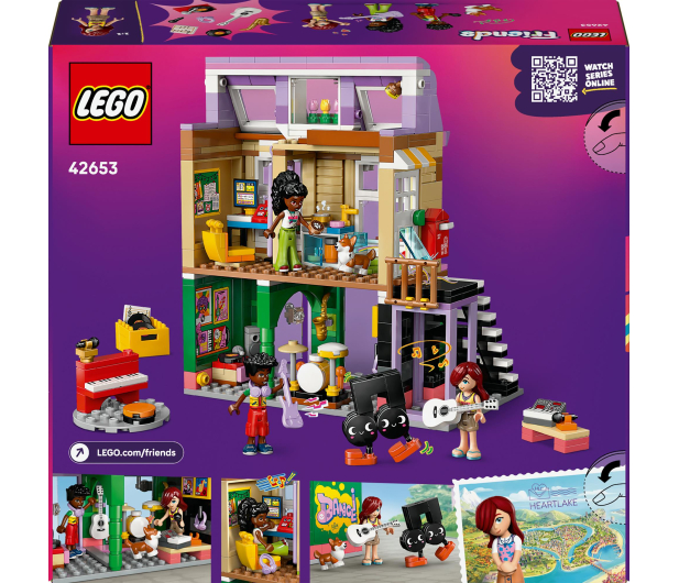 LEGO Friends 42653 Sklep muzyczny i mieszkanie - 1331623 - zdjęcie 10